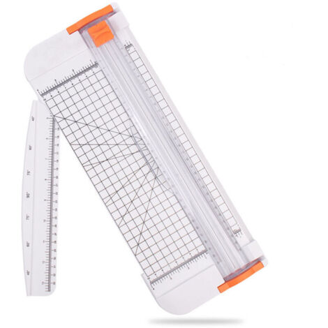 Coupe-papier portable A4, appareil de découpe manuel, couleur blanche