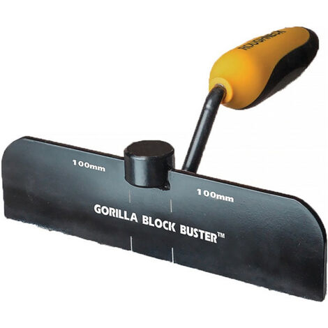 Coupe-pierres GORILLA BLOCK BUSTER BOLSTER largeur 230 mm poids 900 g PEDDINGHAUS