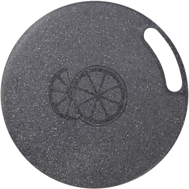 Coupe Ronde Servant Planche à Découper en Plastique Planche à Découper Multifonctionnelle pour Pain Aux Fruits Légumes Fromage 31Cm Ternel