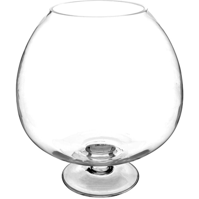 Coupe boule sur pied verre H32cm Atmosphera créateur d'intérieur