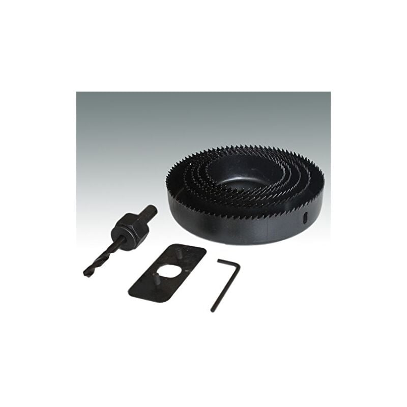 Vorel - coffret scie-cloche 8 pièces 64 - 127 mm yato 22571