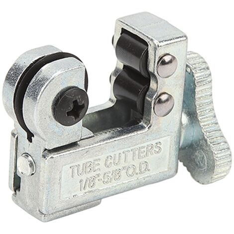 Coupe-tube de 3 mm à 16 mm Capacité de coupe Améliore l'efficacité du travail Argent pour tuyaux en cuivre, aluminium et PVC