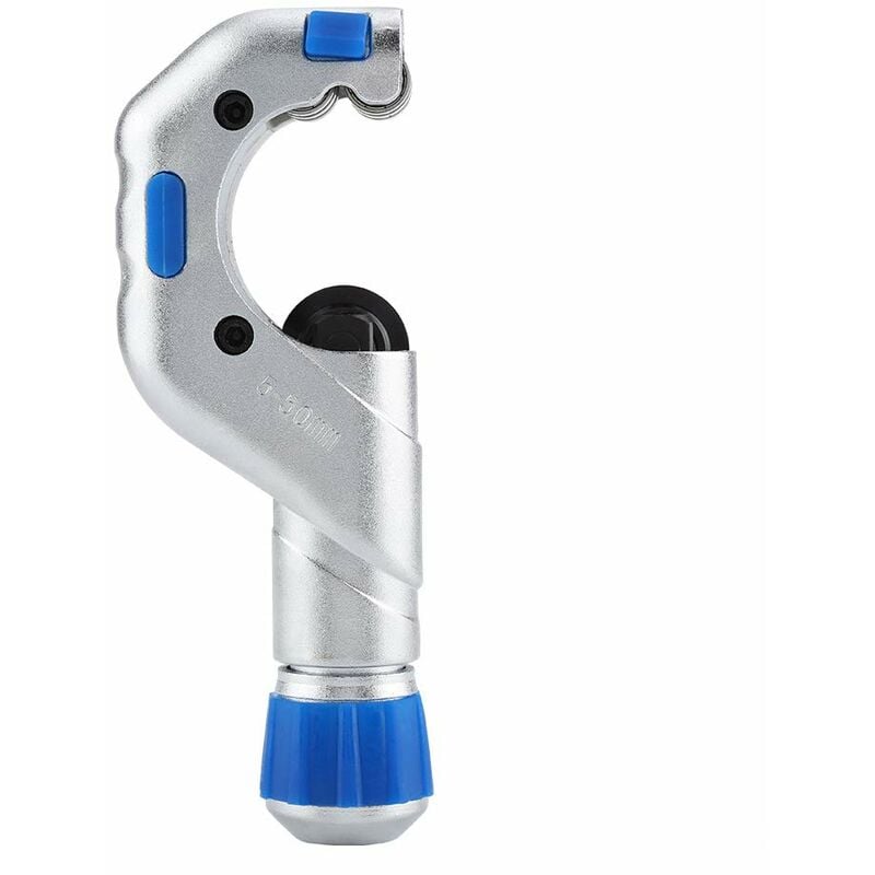 Aougo - Coupe-Tube de Type roulement, Coupe-Tube en Acier Inoxydable, Coupe-Tube en Acier pour Tuyau de Fer (diamètre 5-50 mm)