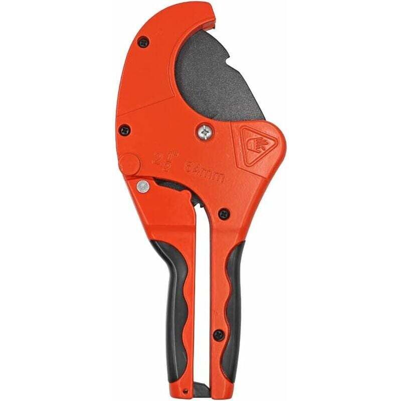 Linghhang - Coupe Tube Multicouche Acier Inoxydable Lame en Plastique pour Outil de Coupe de Tuyau 63 Mm Avec PoignéE en Caoutchouc