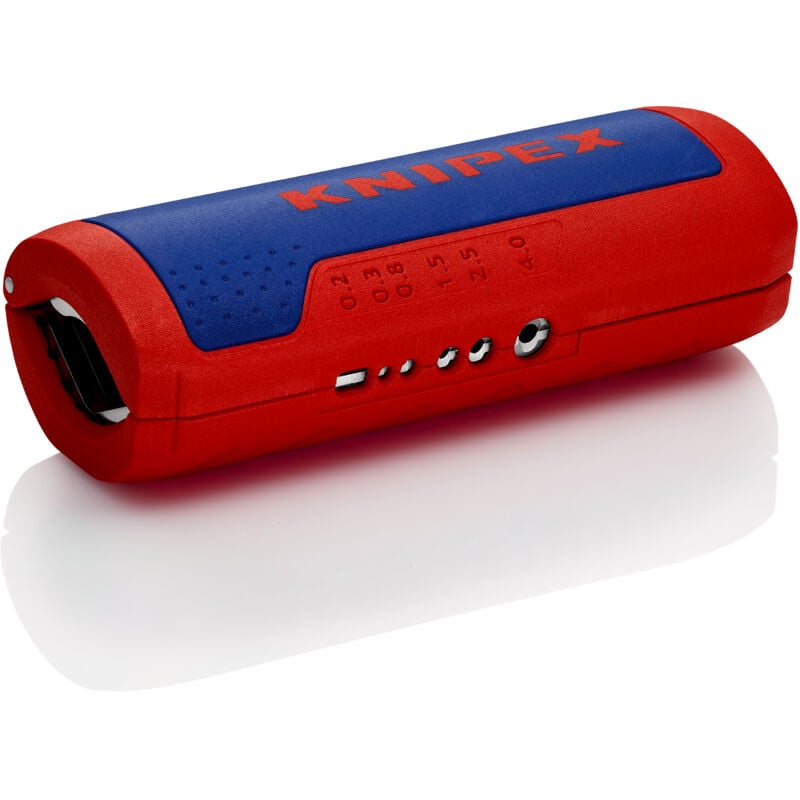 Knipex - Coupe-tubes TwistCut pour tubes ondulés avec fonction de dénudage 90 22 02 sb