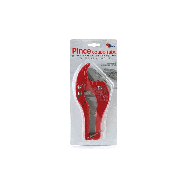 Pbtub - pince coupe tube Ø12 a 40 - Rouge