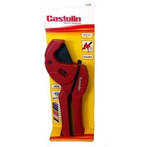 Coupe-tube pour tubes plastiques et multicouches - CASTOLIN Dimensions : 63 mm
