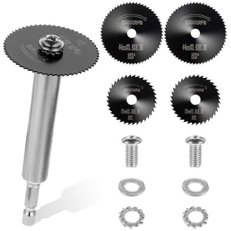 Coupe-tubes intérieur pour tuyaux PVC, tige hexagonale de 6,35 mm (1/4 pouce), pour perceuse