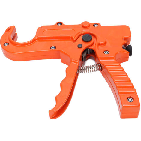 Coupe-tuyau en PVC antidérapant en alliage d'aluminium, diamètre de coupe de 0.24 à 1.42 pouces, poignée ergonomique à cliquet pour tuyaux en plastique PPR PEX