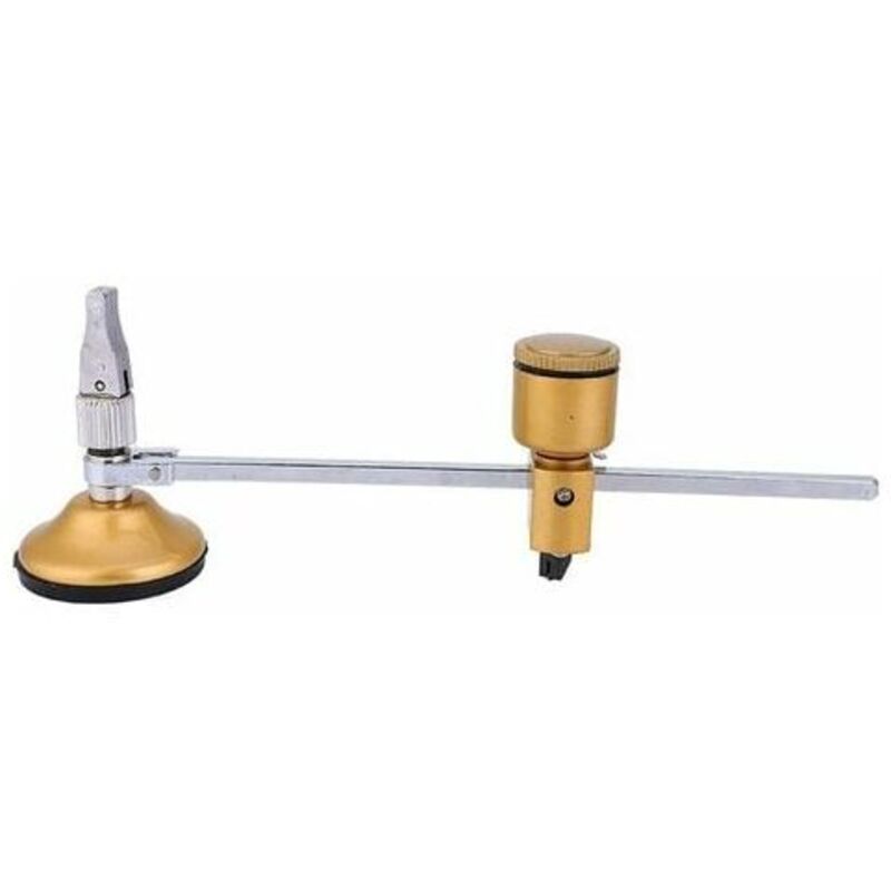 Coupe-verre circulaire, coupe-verre circulaire robuste avec ventouse, 60cm type boussole coupe circulaire pour carreaux de céramique en verre,