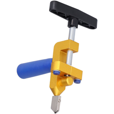 Coupe-verre et carrelage portable 3-15mm, outil manuel 2 en 1 pour bricolage