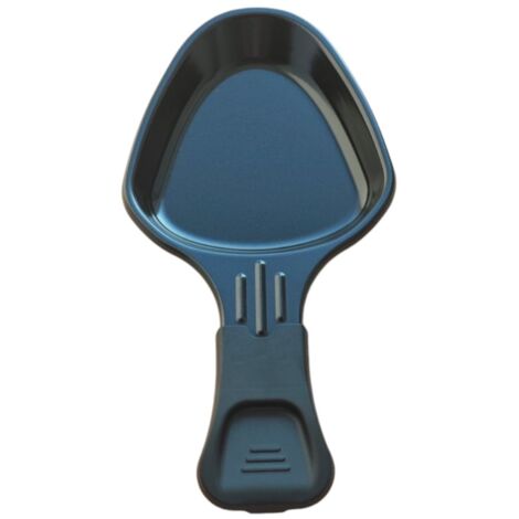 Coupelle à raclette en acier au carbone – Revêtement silicone Xynflon – Dimensions carrée 19.5x9.5cm – Poids 60g – Compatible lave-vaisselle