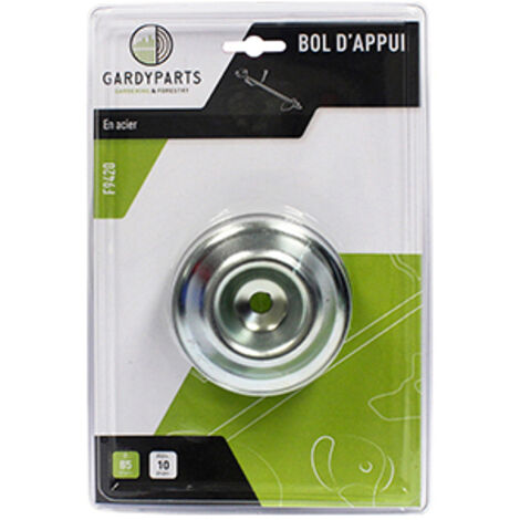 Coupelle D'appui En Acier De ø: 85mm, Alésage: 10mm. (sous Coque).