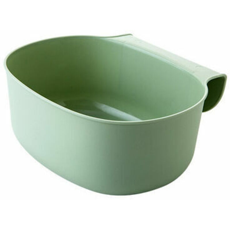 Coupelle de Collecte pour Déchets Cuisine - Bac Poubelle Collecteur pour Plan de Travail - Récipient à Accrocher - Meuble de Cuisine à Suspendre