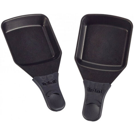Coupelles carrées par 2  XA400202 pour Appareil à raclette TEFAL , AMBIANCE, AMBIANCE SERIE 1, AMBIANCE SERIE 1A, AMBIANCE TYPE 1381 SERIE 1, AMBIANCE TYPE 1381 SERIE 1A, AMBIANCE TYPE 1388 SERIE 1, G