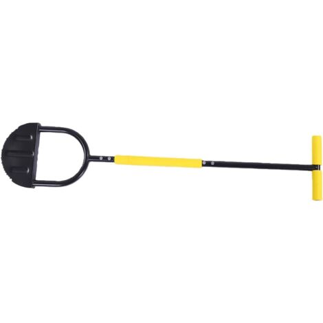 Coupes-Bordure de Gazon Ergonomique 42 Pouces Conception en Dents de Scie en V Coupes-Bordure à Gazon Acier à Haut Carbone Outil de Manuel avec Manche de 9 Pouces