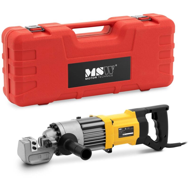 MSW - Coupeur de barres d'armature électrique 4 - 16 mm 19 t