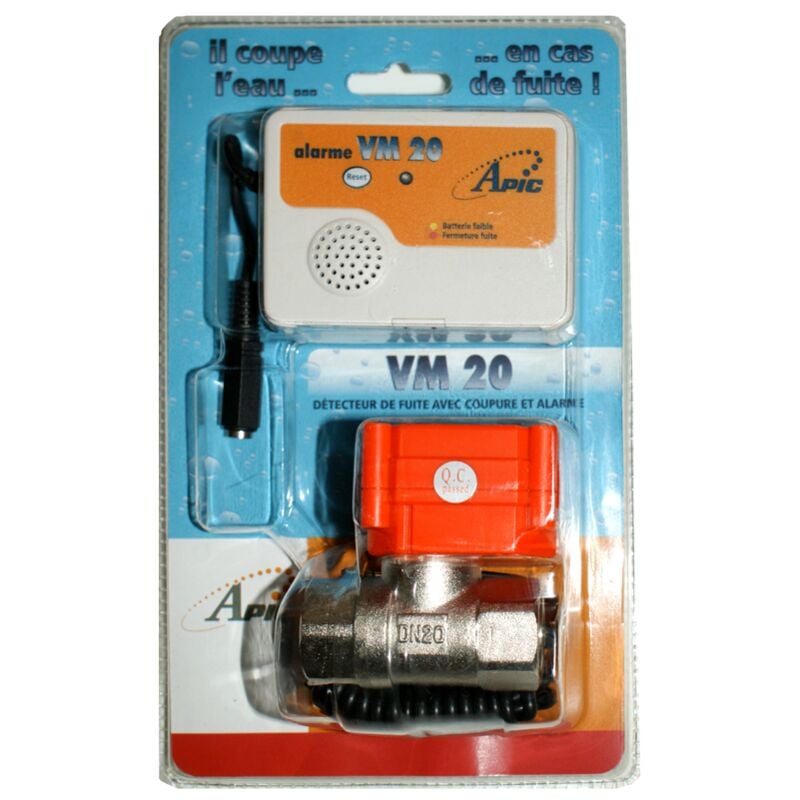 Coupeur eau avec alarme