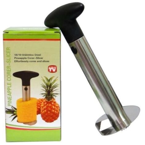 Coupeur éplucheur - XCSOURCE - Ananas carottier - Acier inoxydable - Argent - Outil de cuisine facile