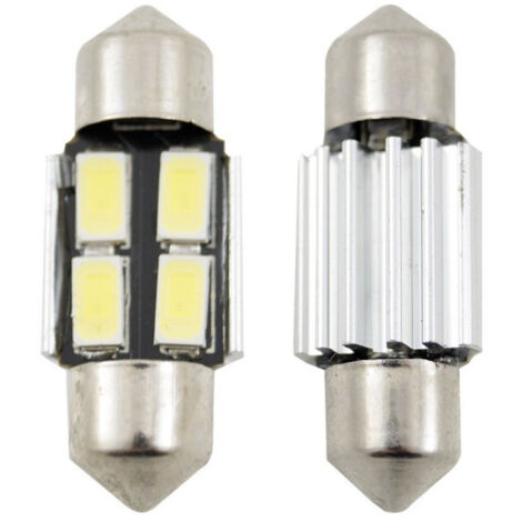 Couple Bulb Canbus Torpedo 4 Led 3mm Car 12v Replacement Interior Lights For Car
