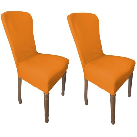 COUPLE ÉLASTIQUÉ ROMA RÉSISTANT aux TACHES ORANGEE
