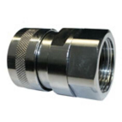 COUPLEUR A BILLE AVEC VALVE FEMELLE 1'' RENSON