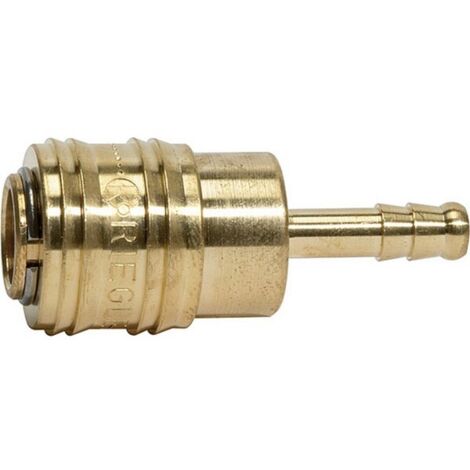 Coupleur avec raccord de tuyau, Raccord : LW 13 mm, Long. 54 mm
