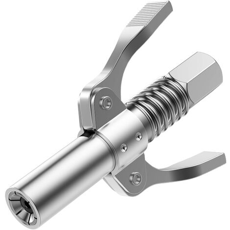 Coupleur de pistolet à graisse 10000 PSI NPTI/8 buse de graisse haute pression pompe à huile seringue automatique pointe de lubrifiant pièces de réparation lubrifiant 1 pièces