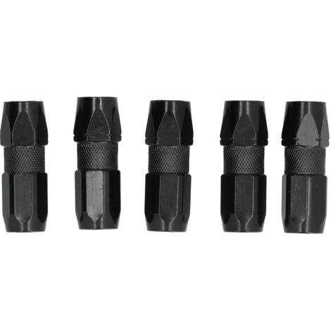 Coupleur de pistolet à graisse, 5 pièces, morsure serrée, buse plate Durable et résistante à l'usure pour l'entretien de l'équipement