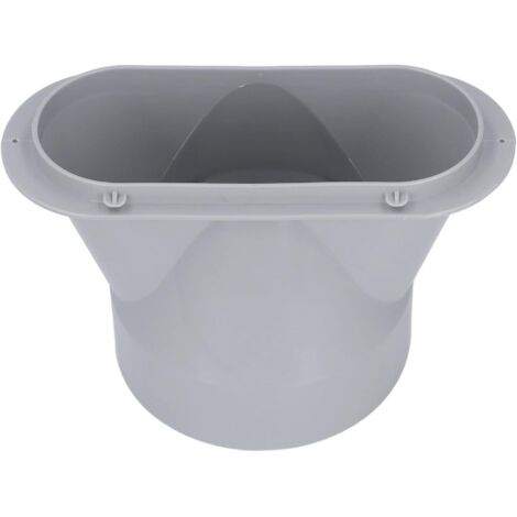 Coupleur de Tuyau D'échappement de Climatiseur Portable de 5 Pouces, Adaptateur de Fenêtre de Climatiseur La Pièce de Climatisation Prend en Charge Les Filetages CW et CCW