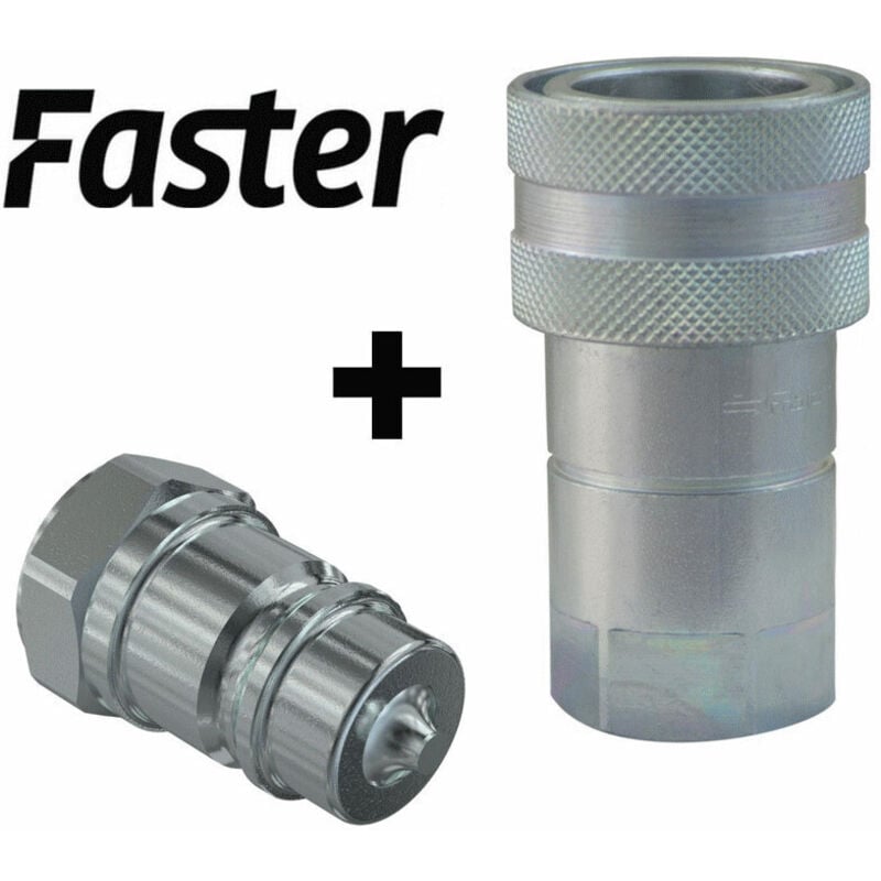 Lem Select - Coupleur rapide à clapet Male et Femelle 3/8' faster