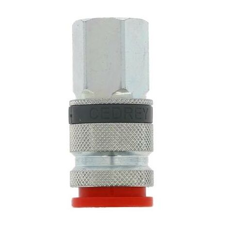 COUPLEUR RAPIDE FEMELLE 3/8'' TYPE US MIL  CEDREY