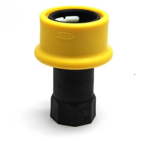 Coupleur rapide femelle DRY SHUT avec filetage femelle 1'' BSP