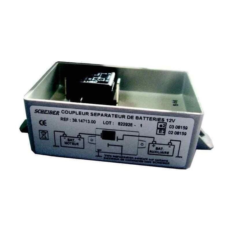 Coupleur-séparateur 12V – Gestion intelligente de batteries pour camping-car