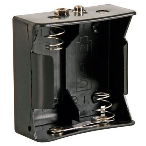 COUPLEURS DE 2 PILES D (LR20). AVEC CONTACTS A PRESSION BH121B RI679