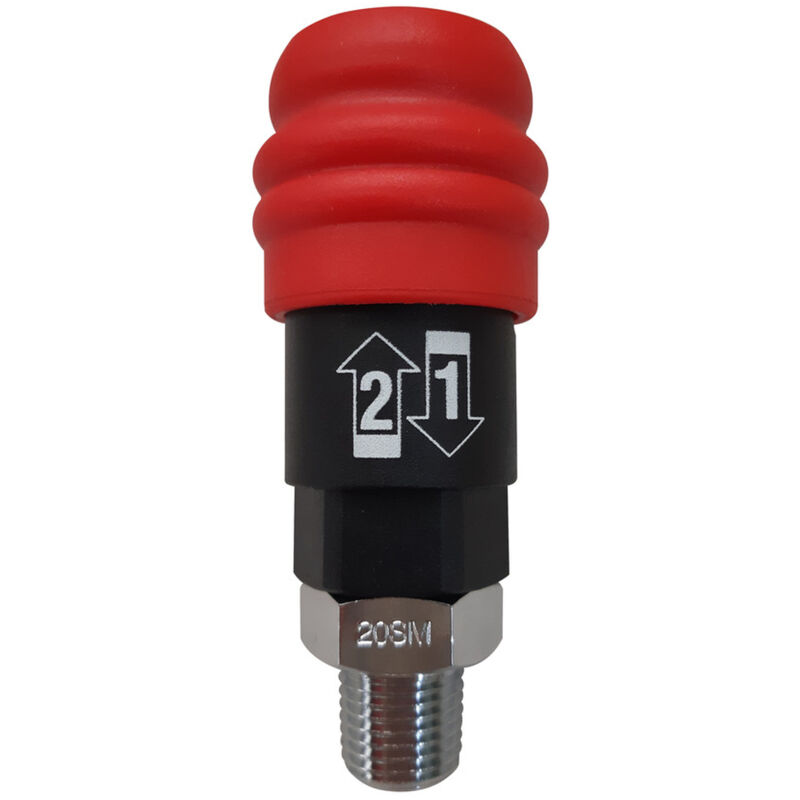 Kstools - Coupleurs rapides filetés mâle 1/2'' - L.44mm