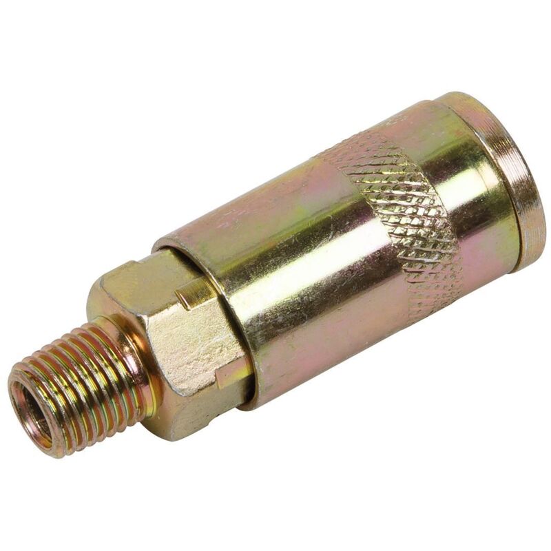 Coupling Body Male 1/4''Bspt Single ACX01 - Sealey