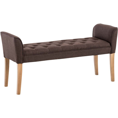 Courange de chaise longue relaxation du salon élégant en tissu et bois diverses couleurs