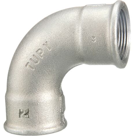 Courbe 90° femelle grand rayon 002 galvanisé - 3/4'' - SFERACO