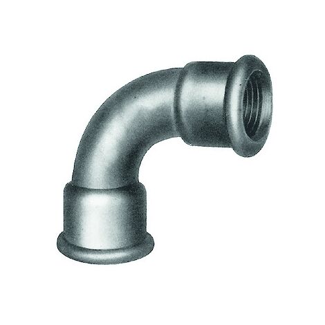 Courbe 90° femelle grand rayon 2 noir afy - 3/4'' - SFERACO