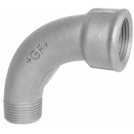 Courbe 90° fonte galva MF-1G26 - Sferaco