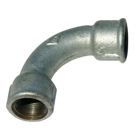 COURBE 90° GALVA N°2 FF 1''1/4  RENSON