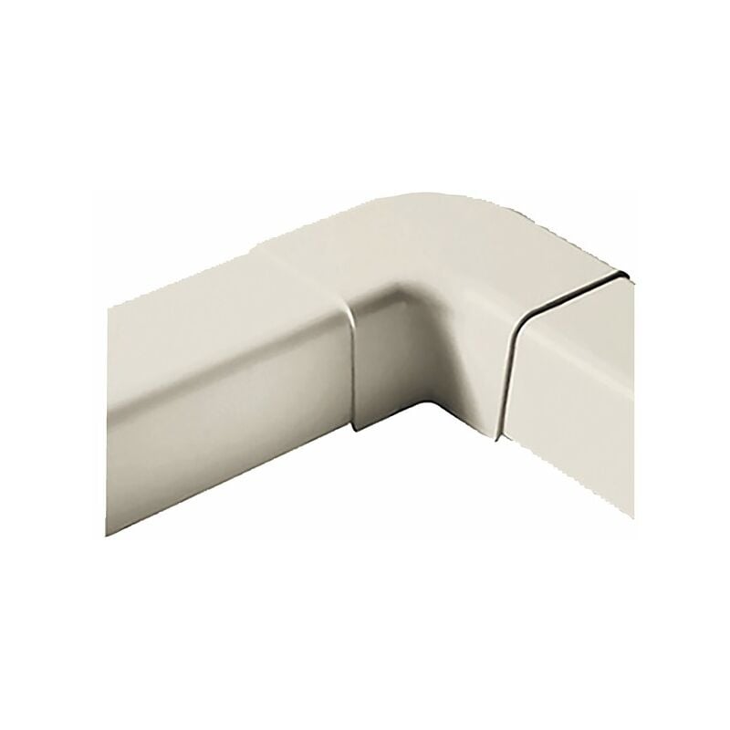 Courbe plane 60 x 80 blanc crème 9001 (x 8) Diff