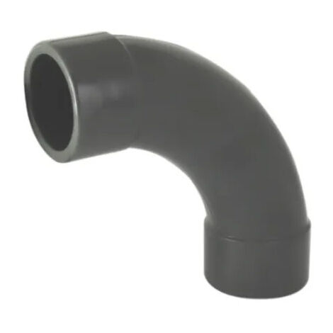 Courbe PVC pression 90° double femelle diamètre 20 mm