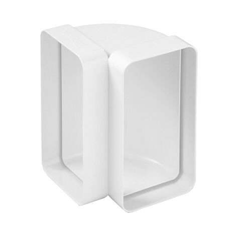 Courbe verticale pour tube rectangulaire 120x60