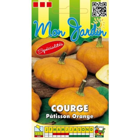 Courge Pâtisson orange - 3g