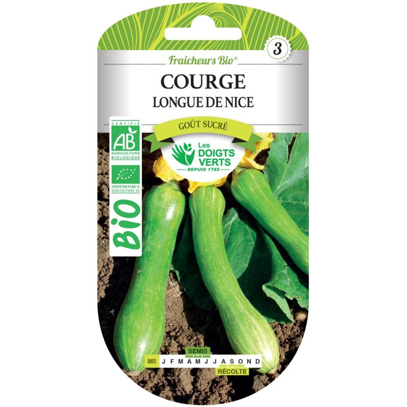 Courgette Longue De Nice Bio