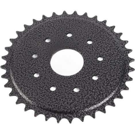 Couronne arrière 415 chaine 6 trous 36T pour vélo motorisé 49cc à 80cc