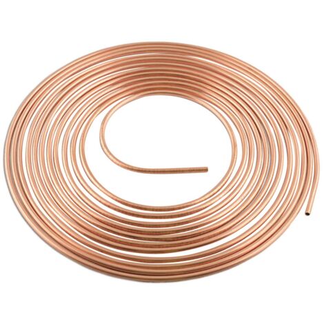 Couronne cuivre ø4.75mm L. 7,62M pour conduite de freins - EG 0565 - CLAS Equipements