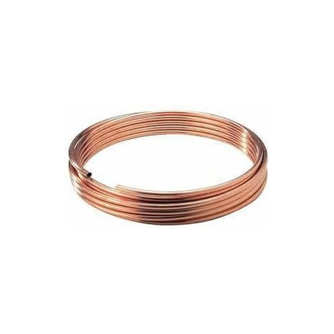 Couronne de cuivre recuit diamètre 10 mm, 10 mètres Copper Distribution